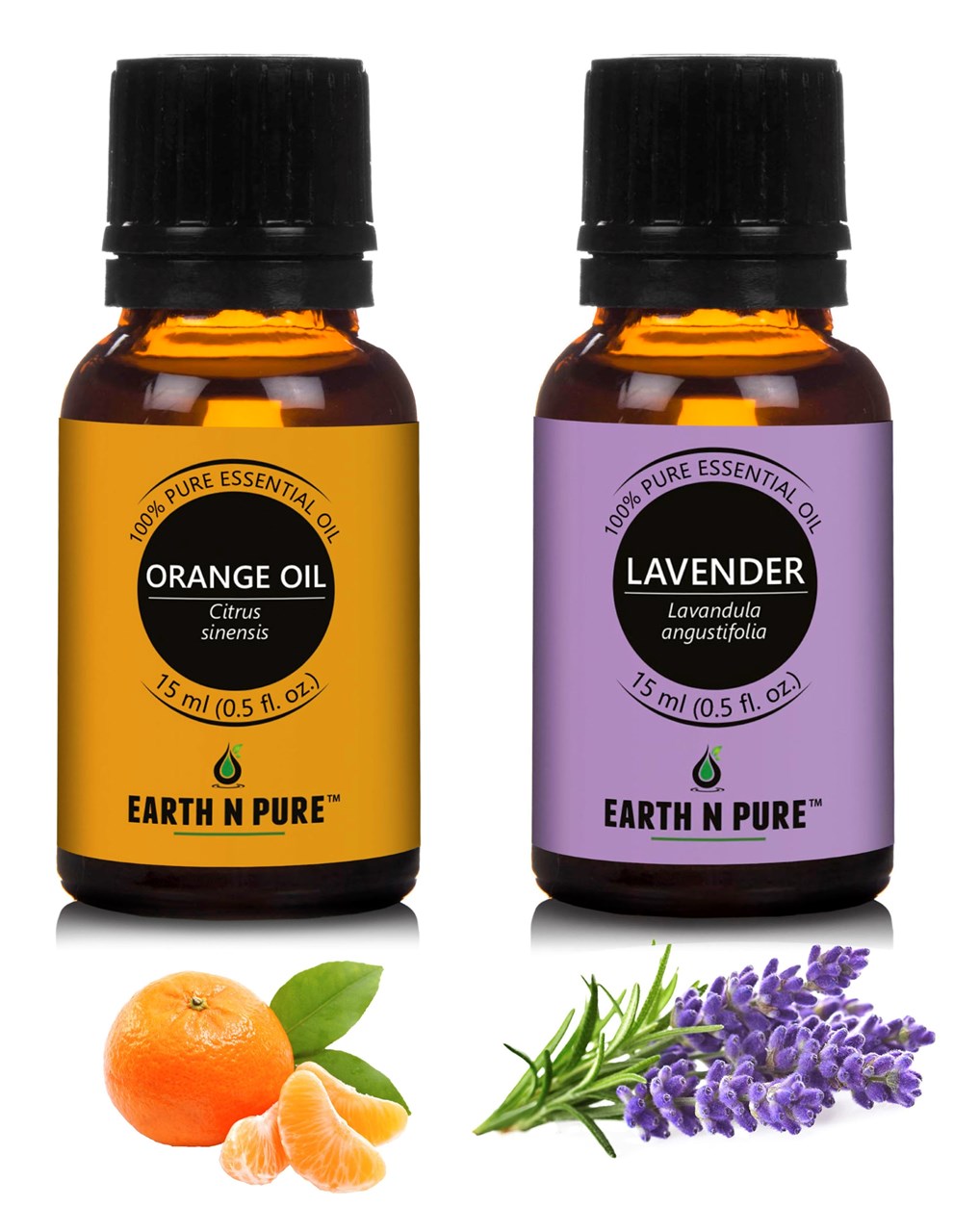 Picture of EARTH N PURE - Essential Oils Pack Of 2 (15 Ml Each)
