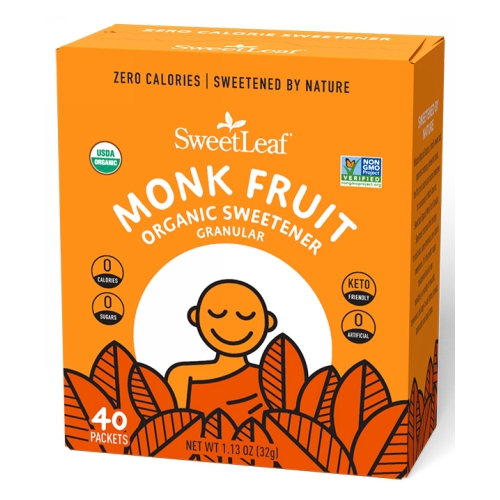 Picture of Sweetleaf Stevia Organic Monk Fruit Powder Sweetener