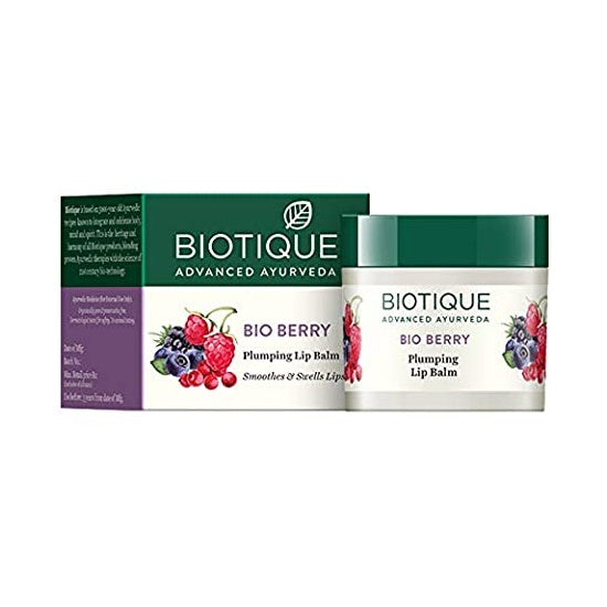 Picture of Biotique Advanced Ayurveda Bio Berry Plumping Lip Balm - 12 GM