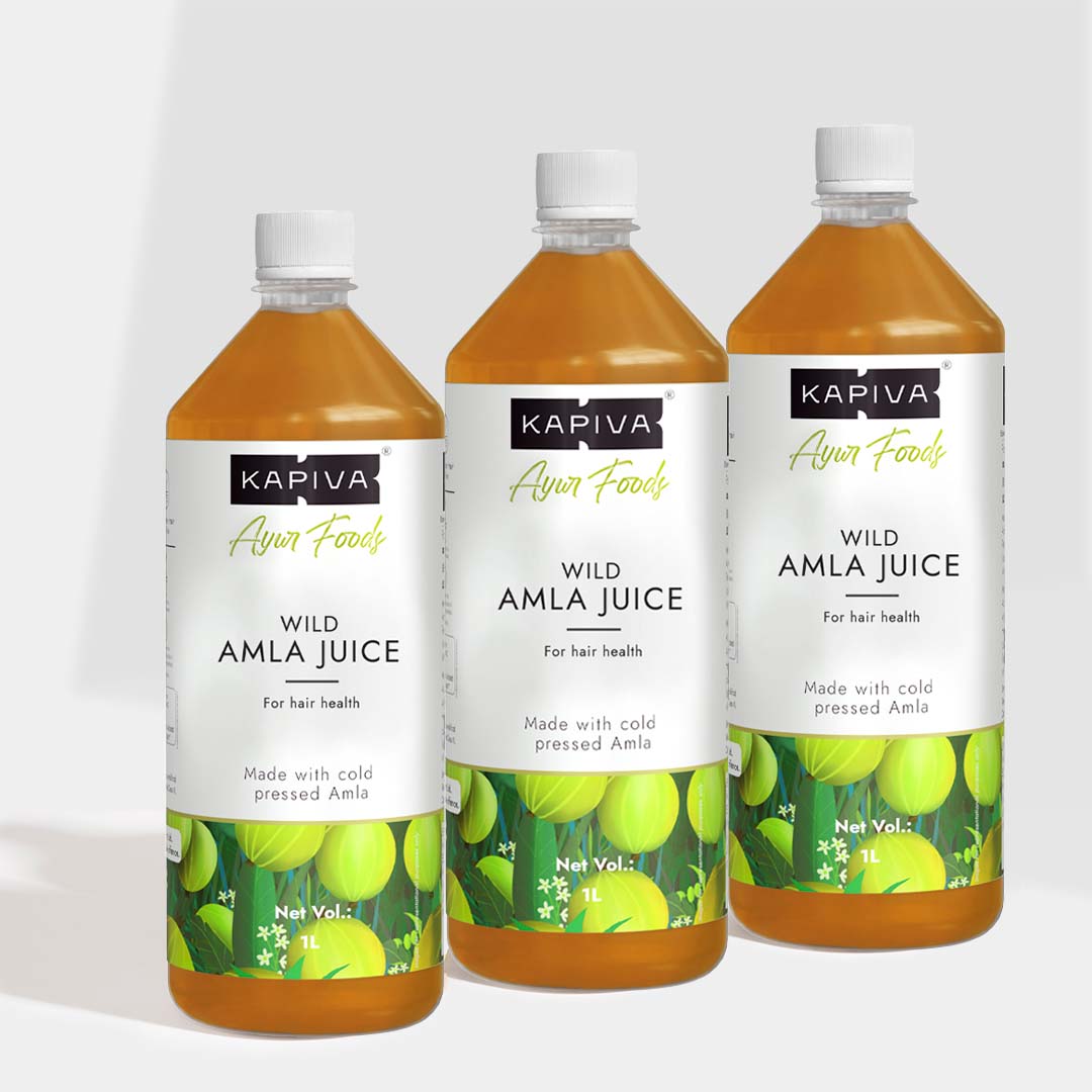 Picture of Kapiva Ayurveda Wild Amla Juice - 1L (Pack Of 3)