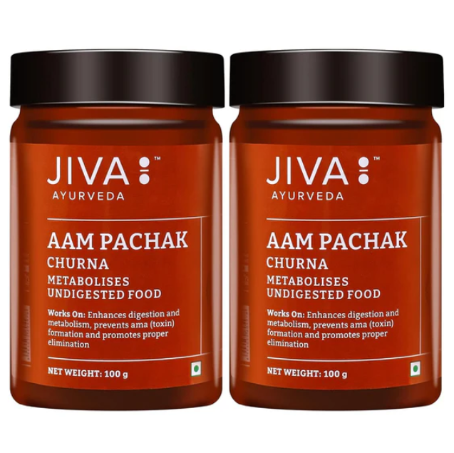 Picture of Jiva Ayurveda Aam Pachak Churna - 100 gm - Pack of 2