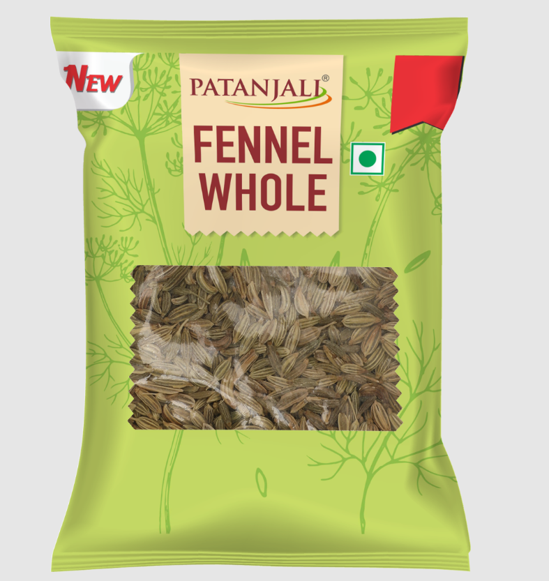 Picture of Patanjali Fennel Whole - Pack of 5 - 20 gm