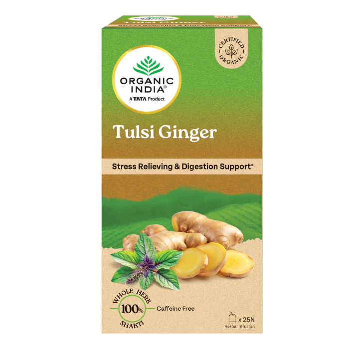 Picture of Organic India Tulsi Ginger - 25 Teabags  