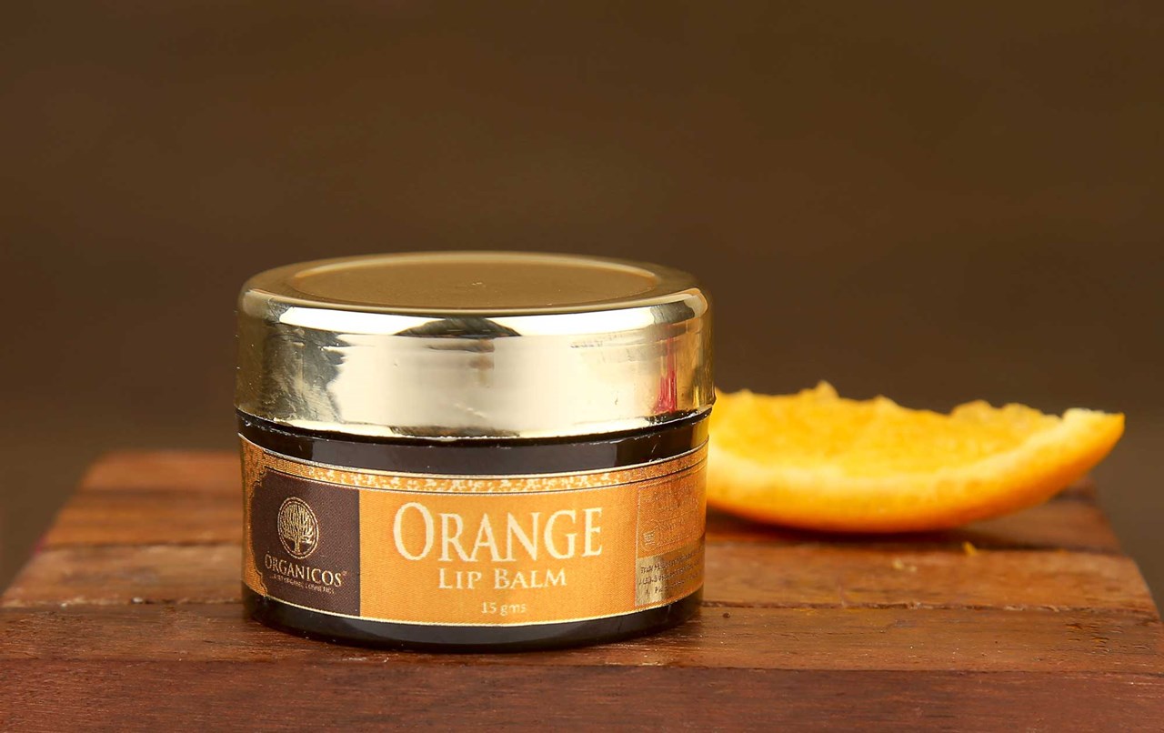 Picture of ORGANICOS ORANGE LIP BALM 15 GMS