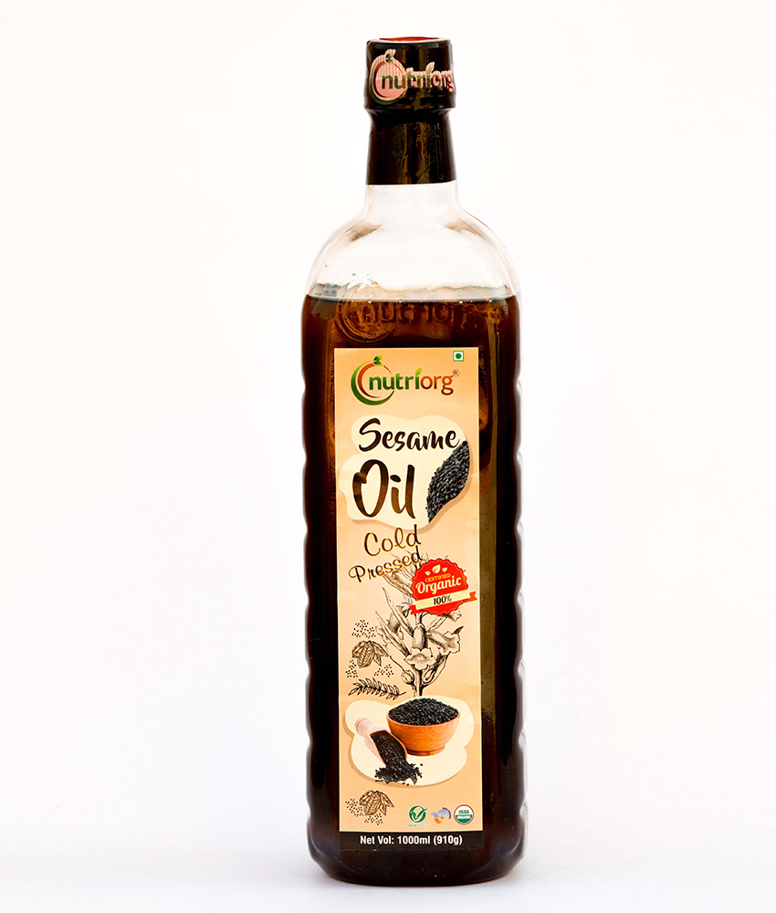 Picture of Nutriorg Certified Organic Sesame Oil - 1000 ml