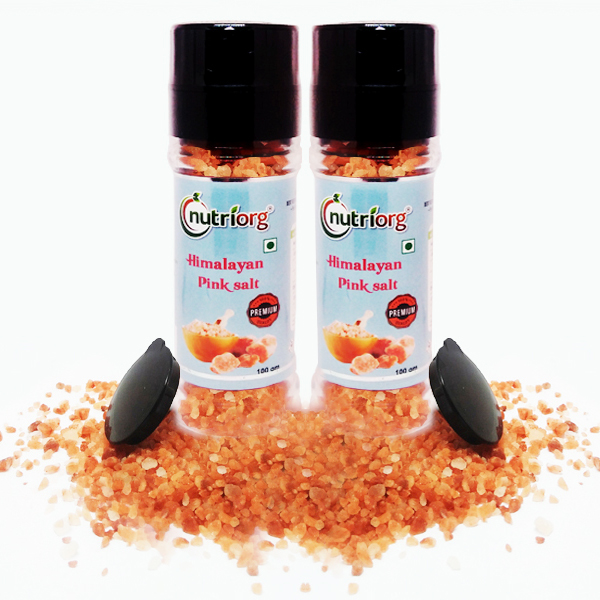 Picture of Nutriorg Pinksalt 100 g Grinder Bottle ( Pack of 2)