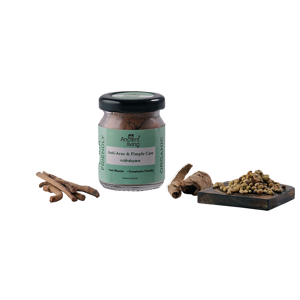 Picture of Ancient Living Organic Anti Acne & Pimple Care Face Pack - 20 gm
