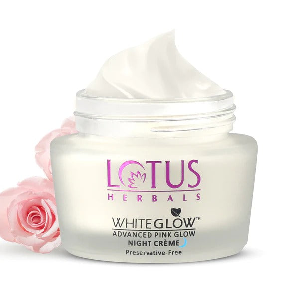 Picture of Lotus Herbals Whiteglow Advanced Pink Glow Night Creme - 50 GM