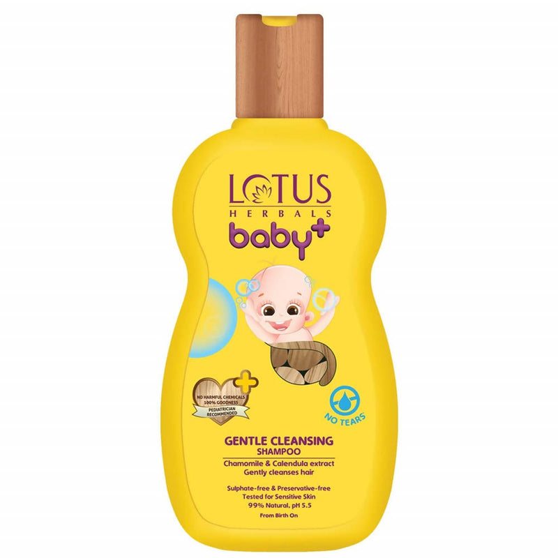Picture of Lotus Herbals Baby+ Gentle Cleansing Shampoo (200 ML) - 200 ML