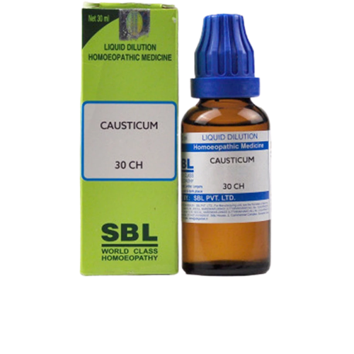 Picture of SBL Homeopathy Causticum Dilution - 30 ML