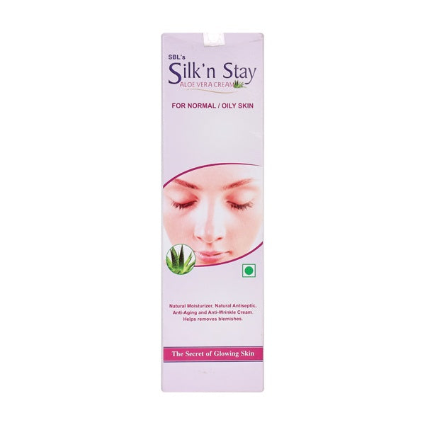 Picture of SBL Homeopathy Silk N Stay Aloevera Cream - 50 GM