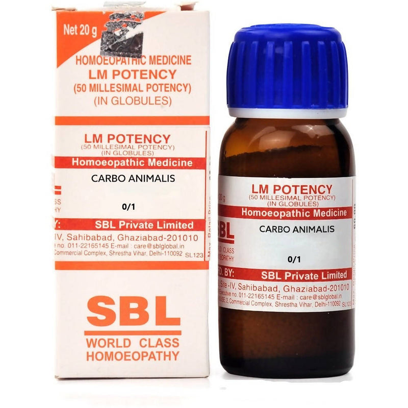 Picture of SBL Homeopathy Carbo Animalis- 20 grams