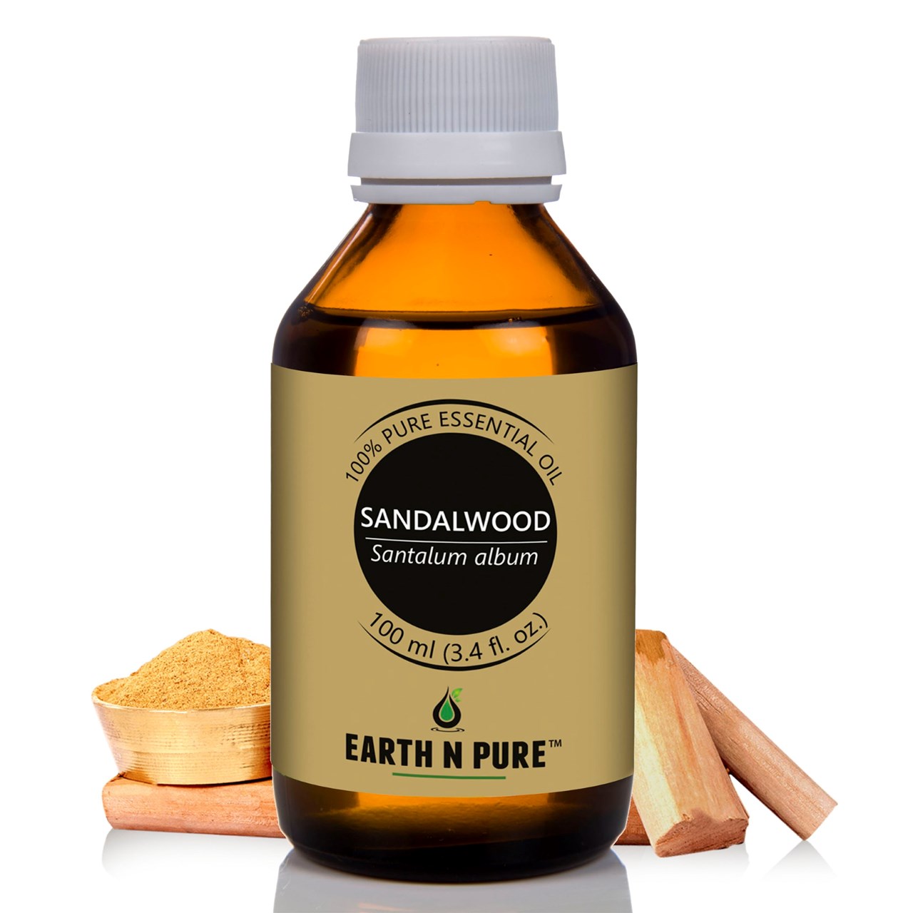 Picture of EARTH N PURE - Sandalwood Oil- 100 Ml