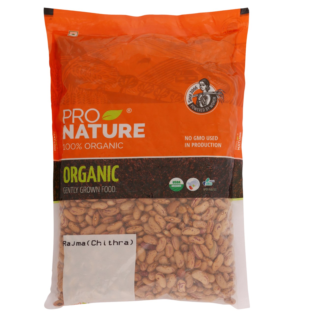 Pro Nature 100% Organic Rajma (Chithra) 500g