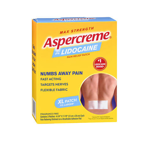 Aspercreme Aspercreme Lidocaine Patches Xl