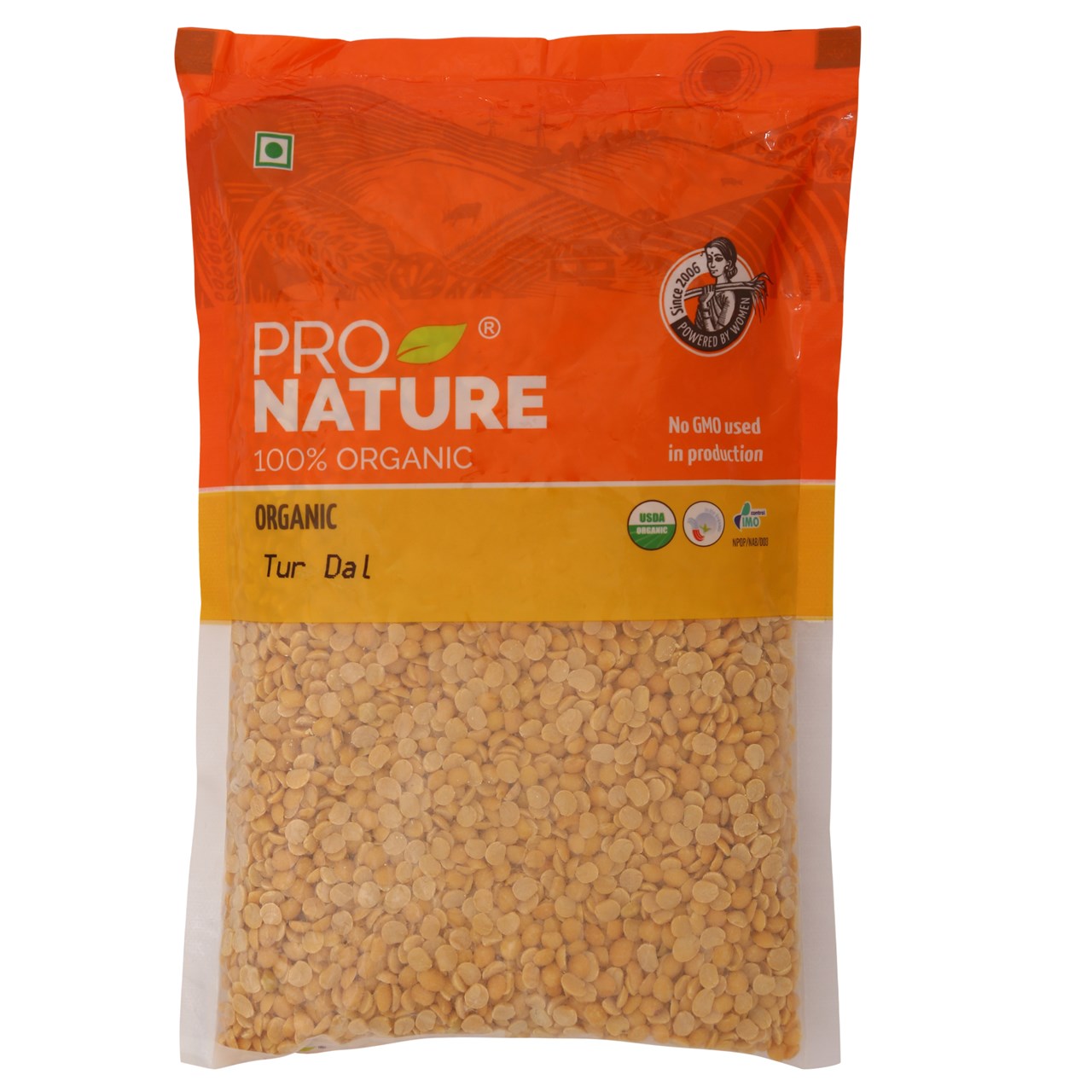 Pro Nature 100% Organic Tur Dal 500g