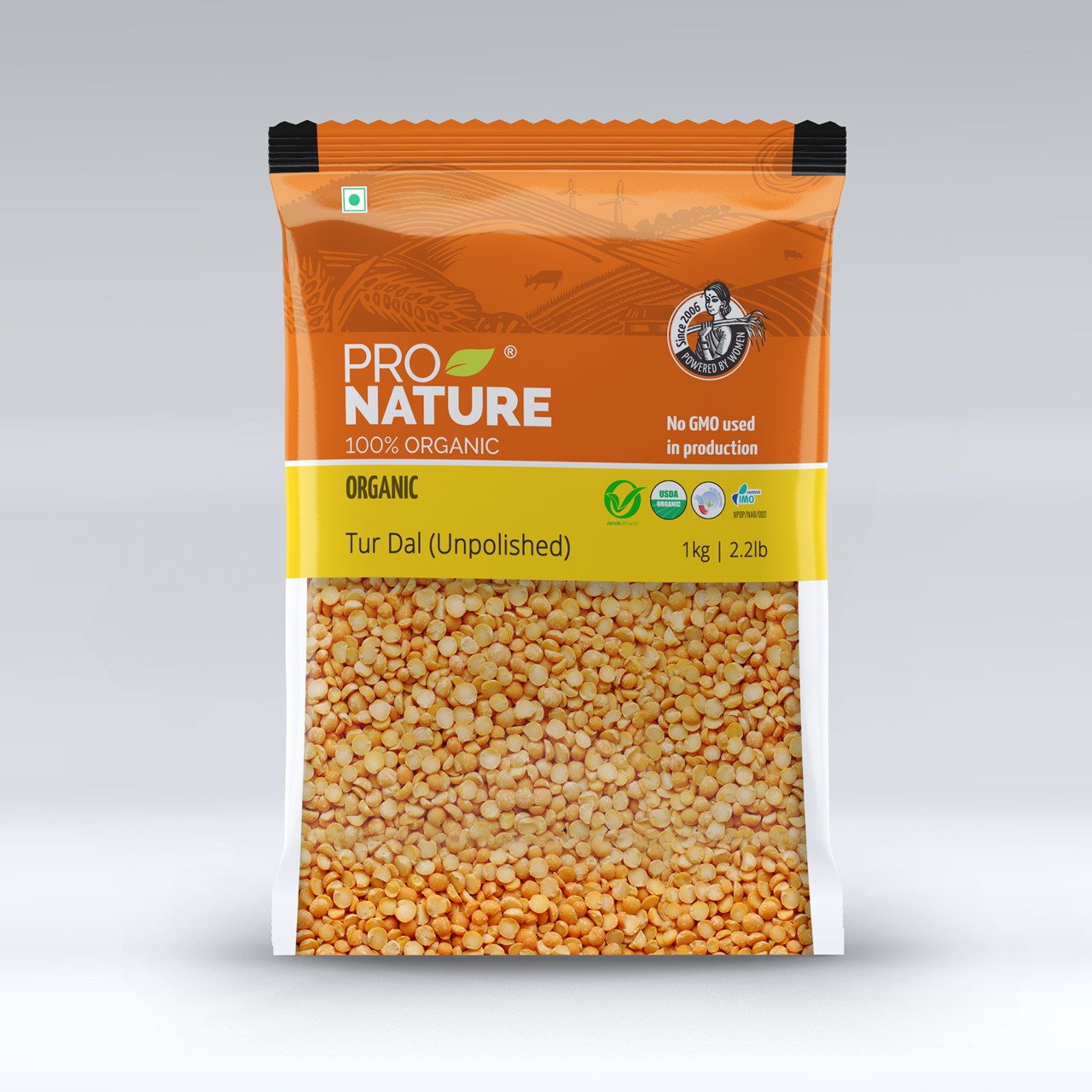 Pro Nature 100% Organic Tur Dal 1Kg