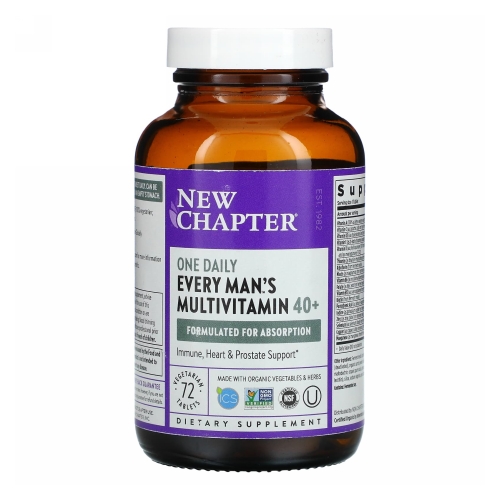 Picture of New Chapter Every Man's One Daily 40 Plus