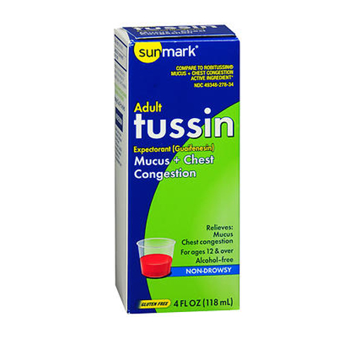 Picture of Sunmark Sunmark Tussin Cough Formula Liquid