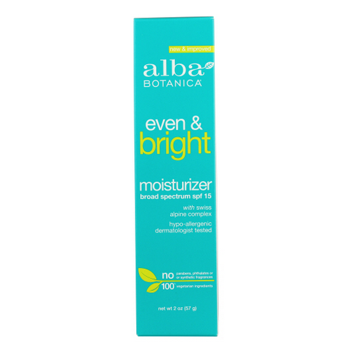 Picture of Alba Botanica Even & Bright Moisturizer SPF 15