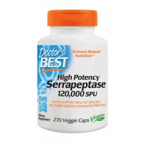 Picture of Doctors Best High Potency Serrapeptase