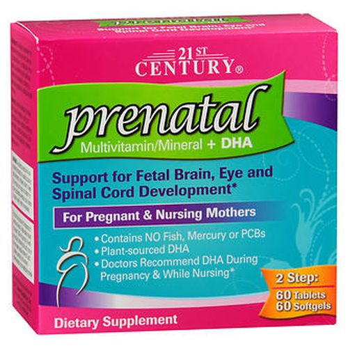 Picture of 21st Century Prenatal Multivitamin/Mineral + DHA