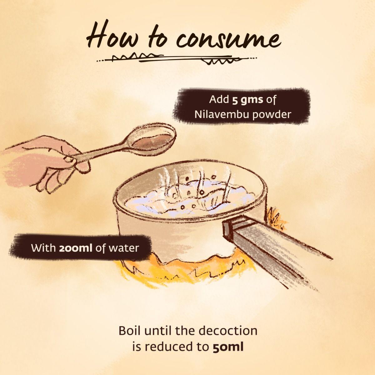 Picture of Isha Life Nilavembhu Kudineer (Kashayam). Immunity booster (100 gms)