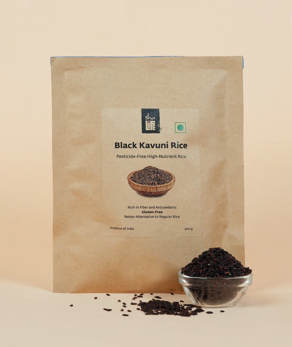 Picture of Isha Life Black Kavuni Rice,500 gm