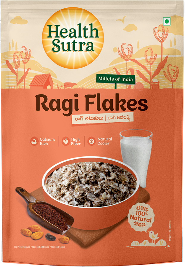 Picture of Health Sutra Ragi Flakes - 250 GRMS