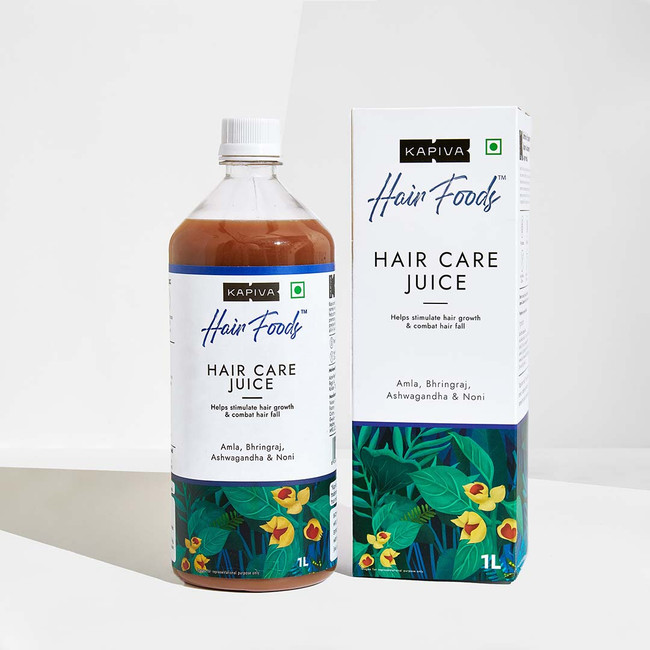Picture of Kapiva Ayurveda Hair Care Juice | Hair Fall Control & Hair Growth - 1L