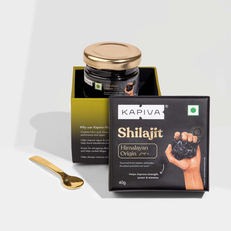 Picture of Kapiva Ayurveda Himalayan Shilajit Resin - 40 GM