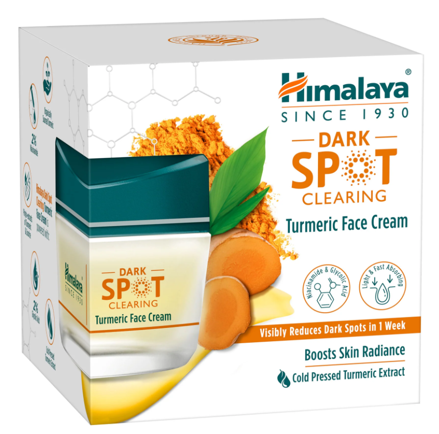 Picture of Himalaya Dark Spot Clearing Turmeric Face Cream - 50 grams 