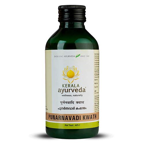 Picture of Kerala Ayurveda Punarnavadi Kwath - 200 ML