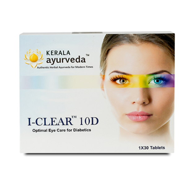 Picture of Kerala Ayurveda I-Clear 10D - 30 Nos