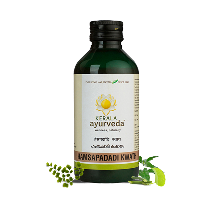 Picture of Kerala Ayurveda Hamsapadadi Kwath - 200 ML