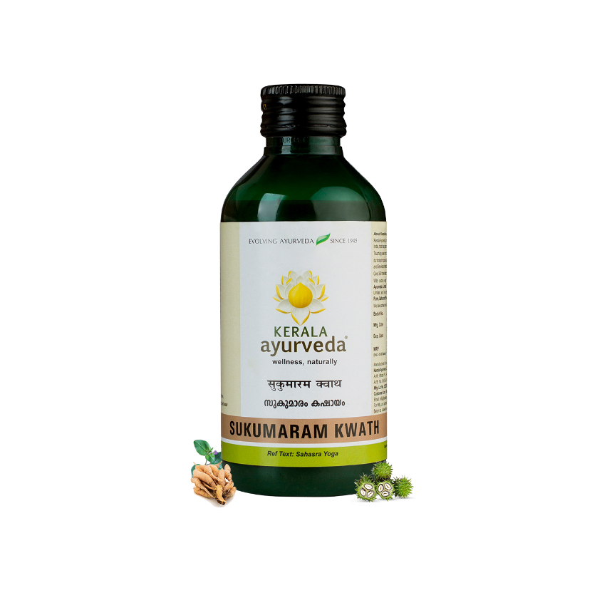 Picture of Kerala Ayurveda Sukumaram Kwath - 200 ML