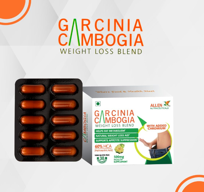 Picture of Allen Homeopathy Garcinia Cambogia - 30 Capsules - 500 MG