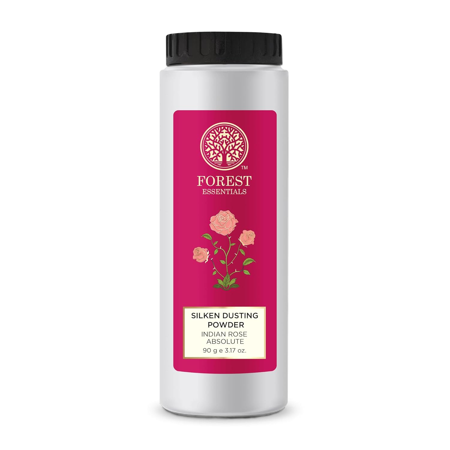 Picture of Forest Essentials Silken Dusting Powder Indian Rose Absolute - 90 GM