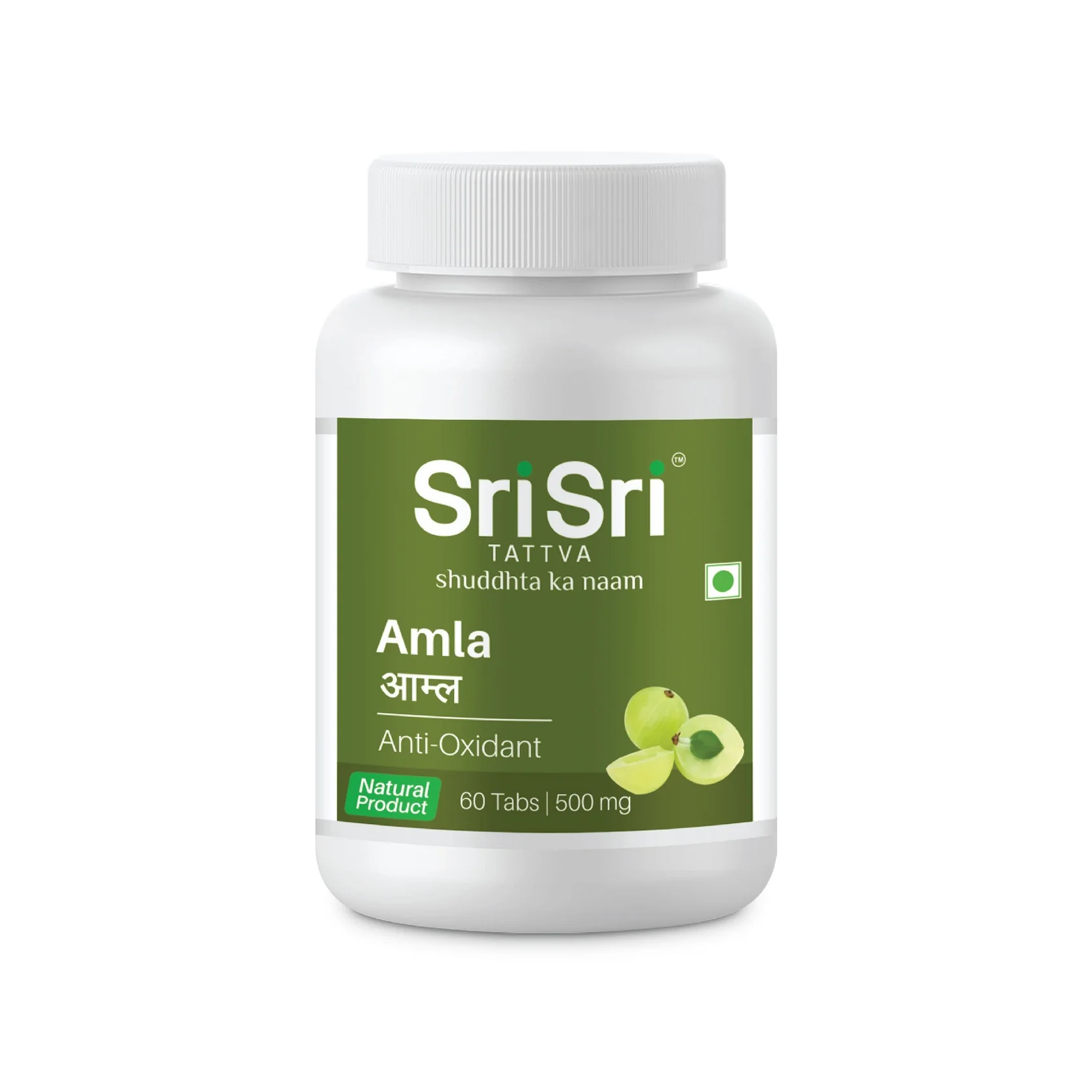 Picture of Sri Sri Tattva Amla Anti Oxidant Tablets - 60 Tabs