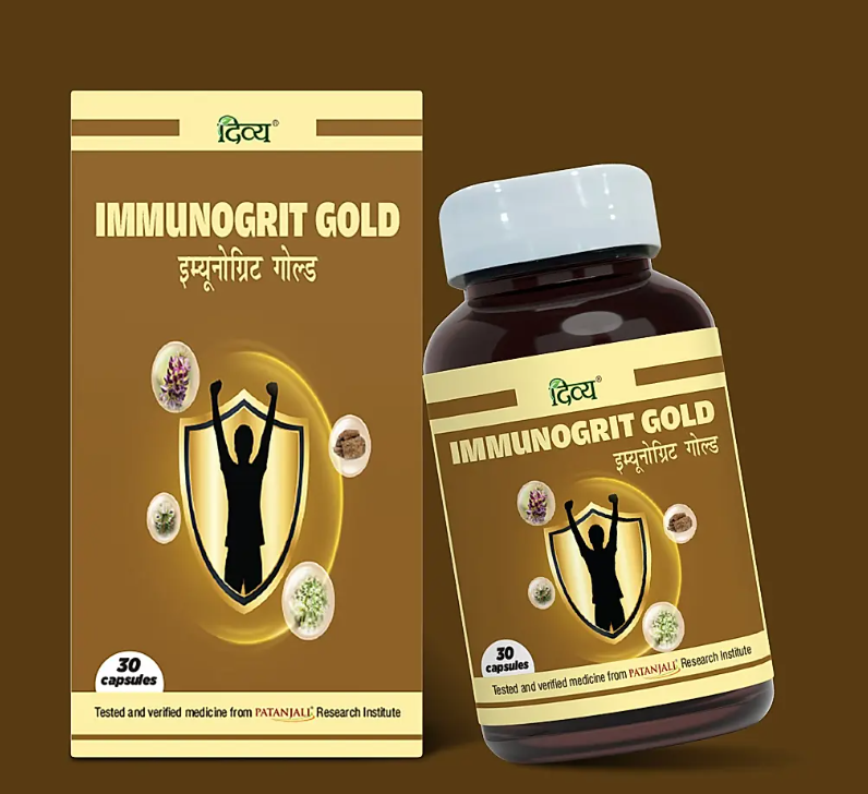 Picture of Patanjali Divya Immunogrit Gold - 30 Capsules