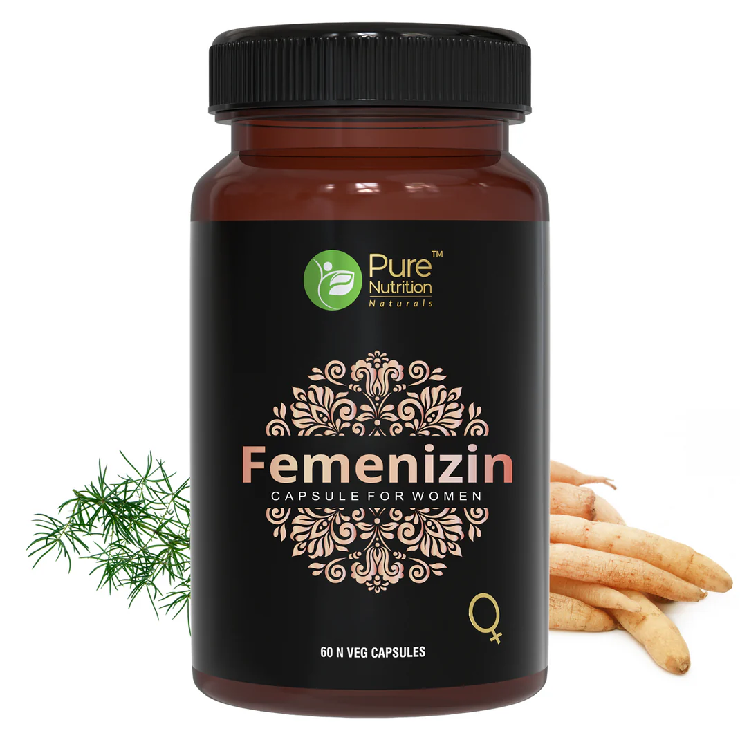 Picture of Pure Nutrition Femenizin Capsules For Women - 60 Veg Caps