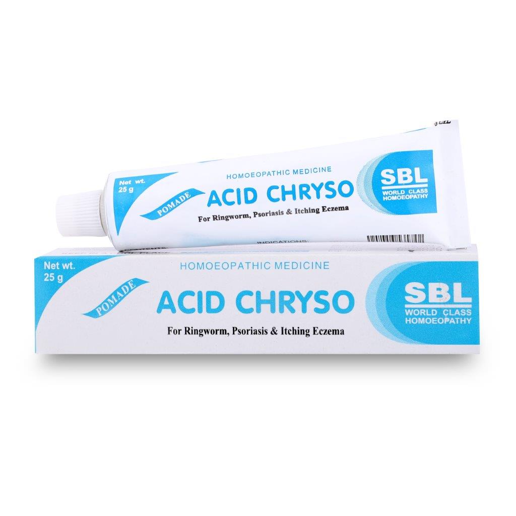 Picture of SBL Homeopathy Acid Chryso Ointment - 25 GM