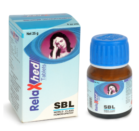 Picture of SBL Homeopathy Relaxhed Tablets - 25 GM