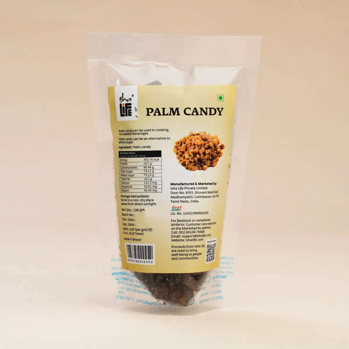 Picture of Isha Life Palm Candy, 100 gm