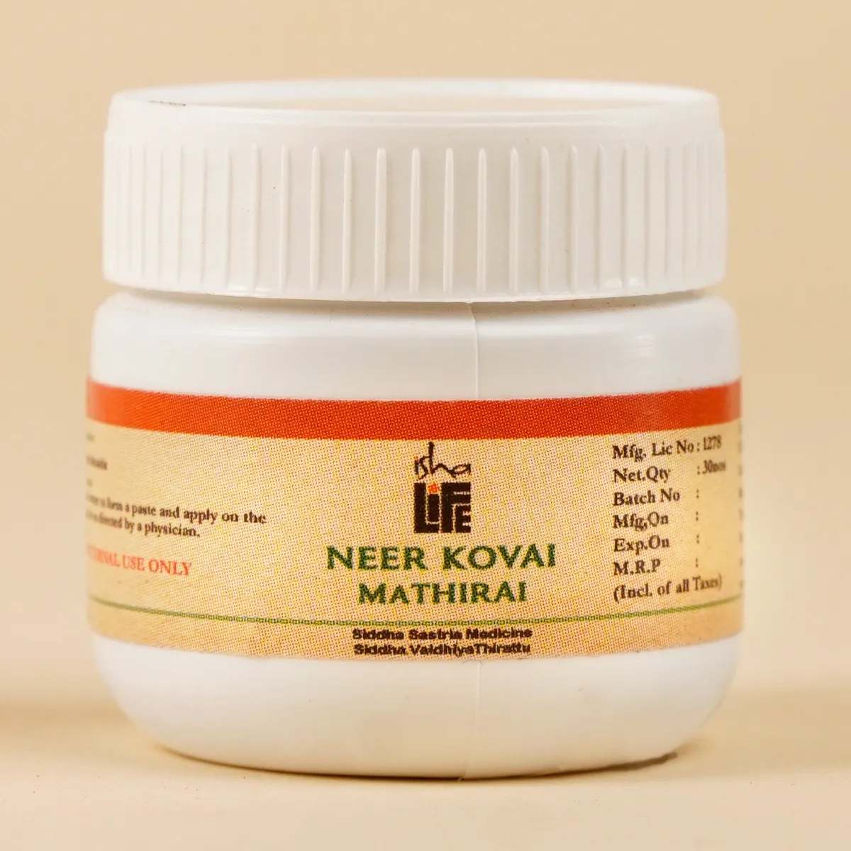 Picture of Isha Life Neerkovai Tablet (For Sinus) 30 pcs