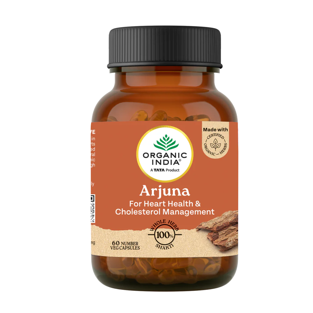 Picture of Organic India Arjuna Capsules - 60 Caps