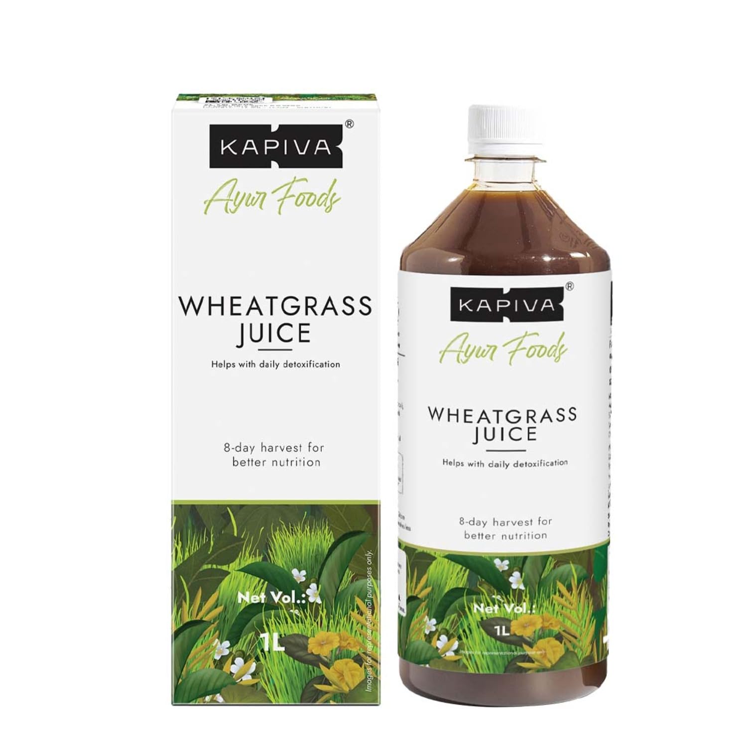 Picture of Kapiva Ayurveda Wheat Grass Juice - 1L