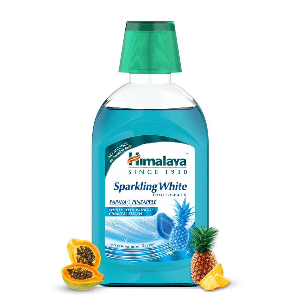 Picture of Himalaya Sparkling White Mouthwash 215 ml