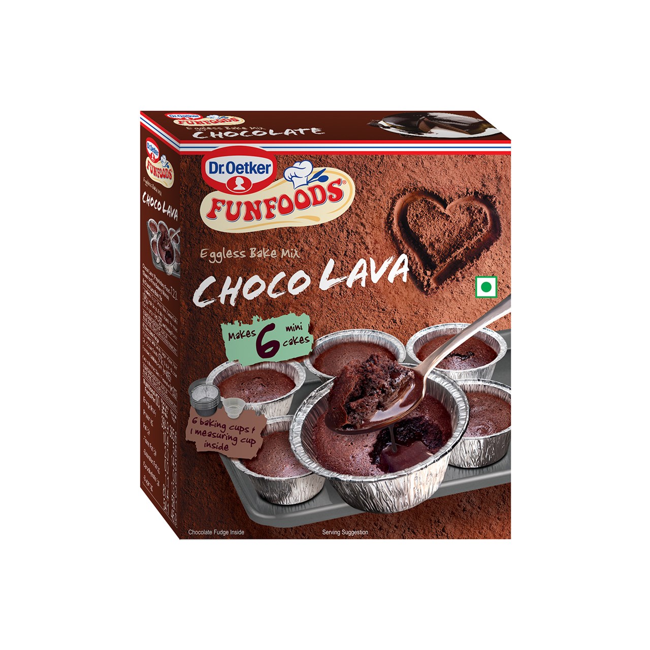 Picture of Dr. Oetker Bake Mix Choco Lava - 320 GM