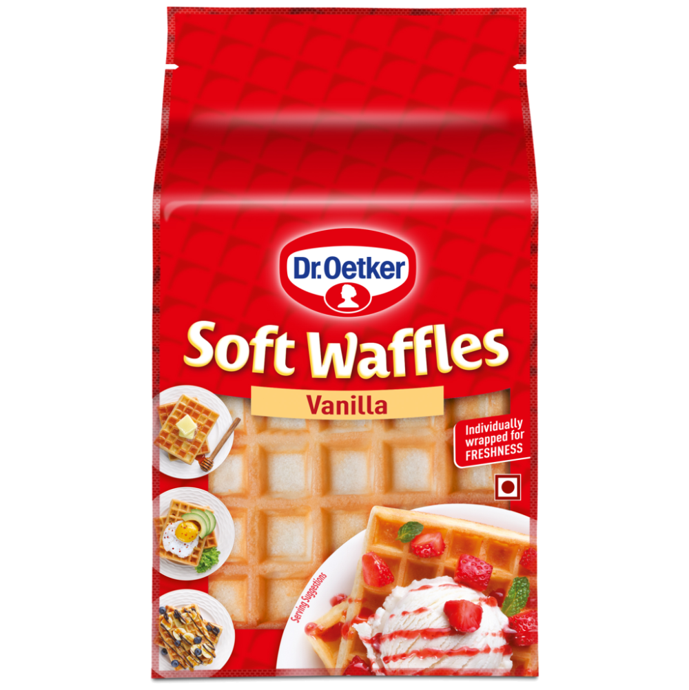 Picture of Dr. Oetker Soft Waffles Vanilla - 250 GM
